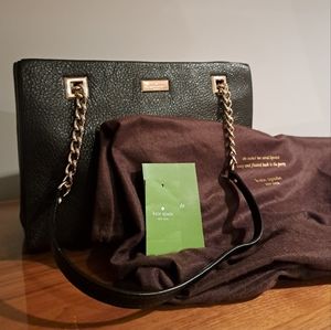 Kate Spade Black Sparkly Purse